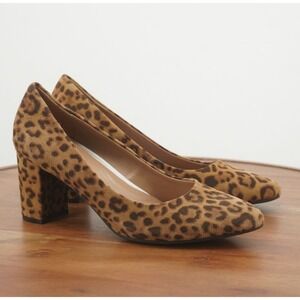 AEROSOLES Leopard Print Heels 10 🐆